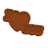 Martellato Форма для шоколадного напису "I love you" 